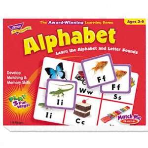  Alphabet Match Me Puzzle Game, Ages 4 7 Electronics