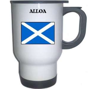  Scotland   ALLOA White Stainless Steel Mug Everything 