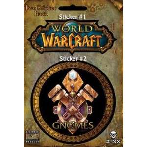  World of Warcraft Gnomes Sticker Set Toys & Games