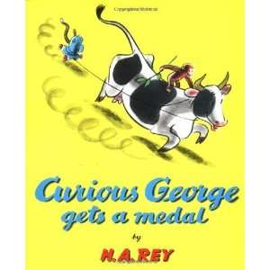  Curious George Gets a Medal [Paperback] H. A. Rey Books