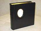 10x10 BLACK Silver Wedding Photo Album With 20 Mats (Personalizati 