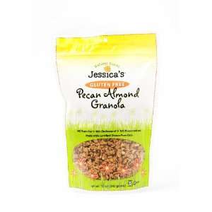 Jessicas Natural Foods, Gluten Free Pecan Almond Granola, 12 Ounce 