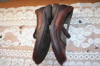 MERRELL Tetra Sprite Saddle Brwn Leathr/Suede Shoes 7.5 MINT Excellent 