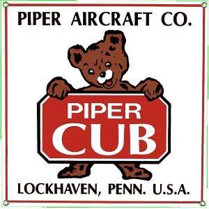  Piper Aircraft Advertising Sign