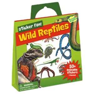   / Sticker Fun Wild Reptiles Reusable Sticker Tote Toys & Games