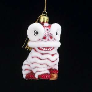  Asian Fusion Noble Gems Chinese Lion Dance Costume Glass 