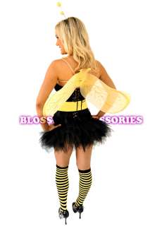Bumble Bee Fancy Dress Costume Corset Tutu Set S XL  