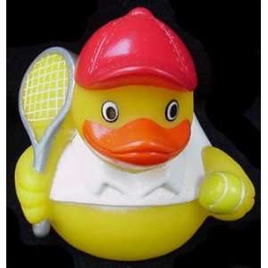  Tennis Player Rubber Ducky 