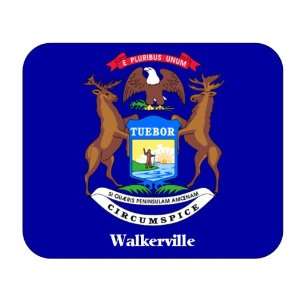  US State Flag   Walkerville, Michigan (MI) Mouse Pad 