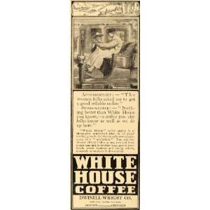  1910 Ad Dwinell Wright White House Coffee Automobilist 