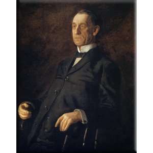 Portrait of Asburyh W. Lee 13x16 Streched Canvas Art by Eakins, Thomas
