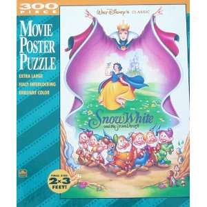  Snow White and the Seven Dwafts 300 Piece Movie Poster 