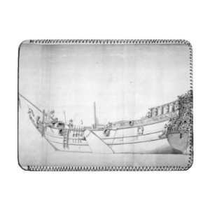  The Royal Yacht Mary (drawing on paper)    iPad Cover 
