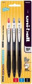   Rollerball Pens, Bold   1.0mm, Assorted, Pack of 6 070530615265  