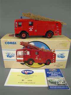 Corgi Die Cast Fire Service AEC Water Tender Fire Truck  