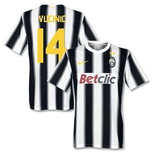   11 12 Juventus Home Jersey + Vucinic 14 (Fan Style)