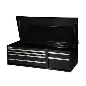 International VRT 5606BK 56 Inch 6 Drawer Black Tool Cabinet with 