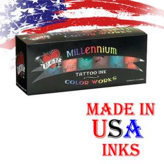 Millennium Moms TATTOO INK Primary Kit 2 Set 14 Colors  