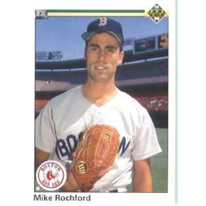  1990 Upper Deck # 694 Mike Rochford Boston Red Sox 