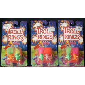  Troll Rings for Kids (1992) Toys & Games