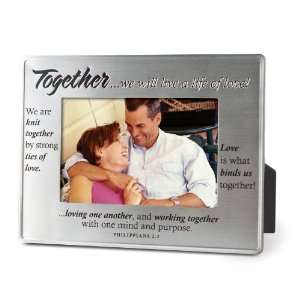  More Than Just Words Metal Picture Frame Together We Will 