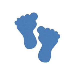  Chroma Graphics 5100 Fuzzeez Blue Feet Plush Fuzzy Decal 