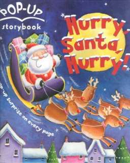   NOBLE  Hurry, Santa, Hurry by Hannah Wood, Sterling  Pop Up Book