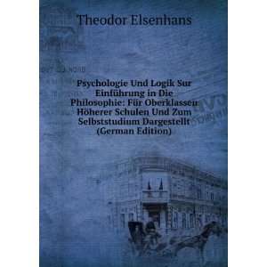   Dargestellt (German Edition) Theodor Elsenhans  Books