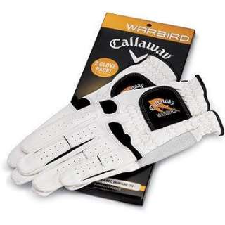 2011 Callaway Warbird Golf Gloves 2 Pack Brand New Mens Right & Left 