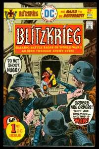 BLITZKRIEG 1 9.2 NM 1976 DC WAR KUBERT WP HIGH GRADE  