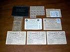 WWII War Ration Books. Leather