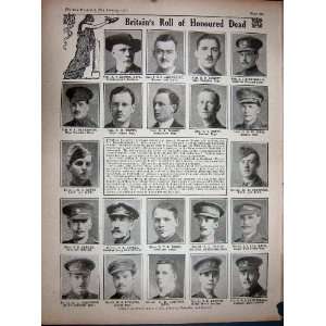  1917 WW1 Red Cross Dog Mangin Heroes Selous Wright Men 