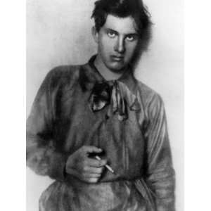 Vladimir Mayakovsky, Russian Poet, as a Student, 1912 Photographic 
