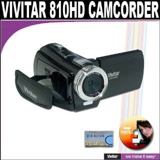  Vivitar DVR 810 HD 8.1MP Digital Camcorder (Black 