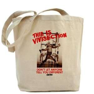 This Is Vivisection Pets Tote Bag by  Beauty
