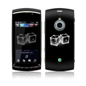  Sony Ericsson Vivaz Pro Decal Skin   Crystal Dice 