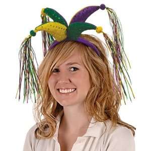  Beistle 60583B Jester Tinsel Head Band