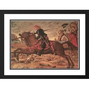 Carpaccio, Vittore 38x28 Framed and Double Matted St George and the 