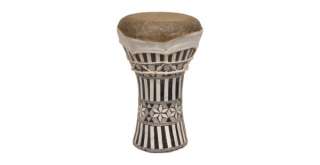 NEW INLAID CERAMIC AFRICAN DOUMBEK Small Drum Size 8 x 5  