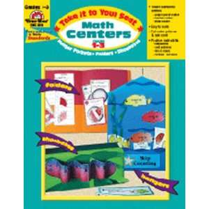  BOOK MATH CENTERS GR 1 3 Toys & Games