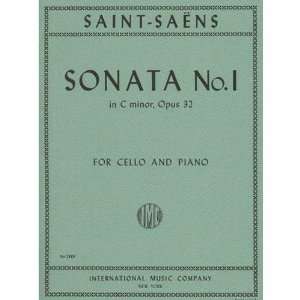  Saint Saens Camille Sonata No. 1 in c minor Op. 32. For 