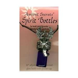 Ancient Secrets   Spirit Bottle Dragon Necklace cobalt   Aromatherapy 