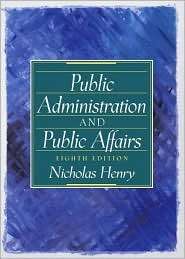   Affairs, (013027271X), Nicholas Henry, Textbooks   