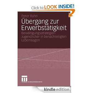 Übergang zur Erwerbstätigkeit Bewältigungsstrategien Jugendlicher 