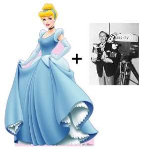  *FAN PACK*   CINDERELLA   LIFESIZE CARDBOARD CUTOUT 