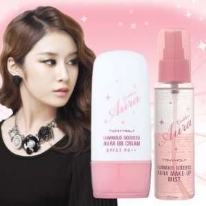  TONYMOLY Luminous Goddess Aura Set (make up Mist + BB 