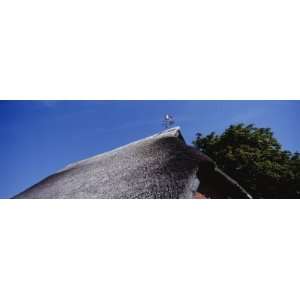  Low Angle View of a Thatched Roof, Isle of Ruegen, Germany 