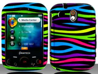 Pantech Jest TXT8040 Faceplate Snap on Protective Phone Cover Hard 