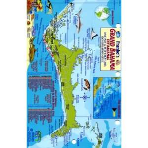   the Bahamas Mini map & Reef Creatures Identification Guide   Fish ID