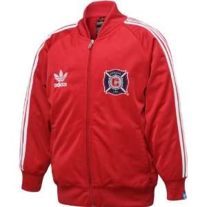   Chicago Fire Youth Red adidas Vintage Track Jacket